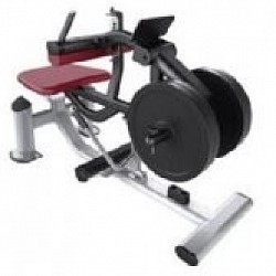 Seated calf press free weight life fit